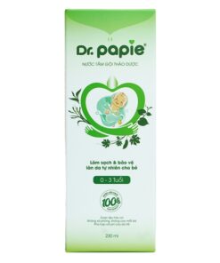 Nước tắm gội thảo dược Dr.Papie 230ml